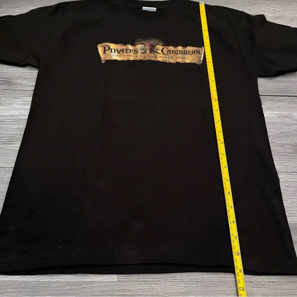 Vintage Kids Pirates of the Caribbean T-Shirt Retro Graphic Classic Disney L - Picture 6 of 6